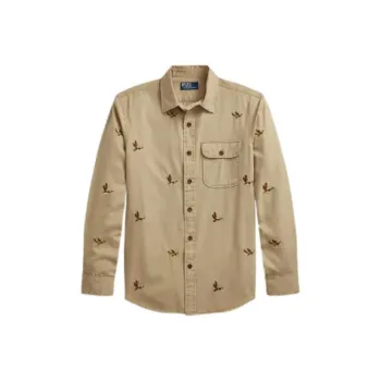 Polo Ralph Lauren Shirts Men Khaki