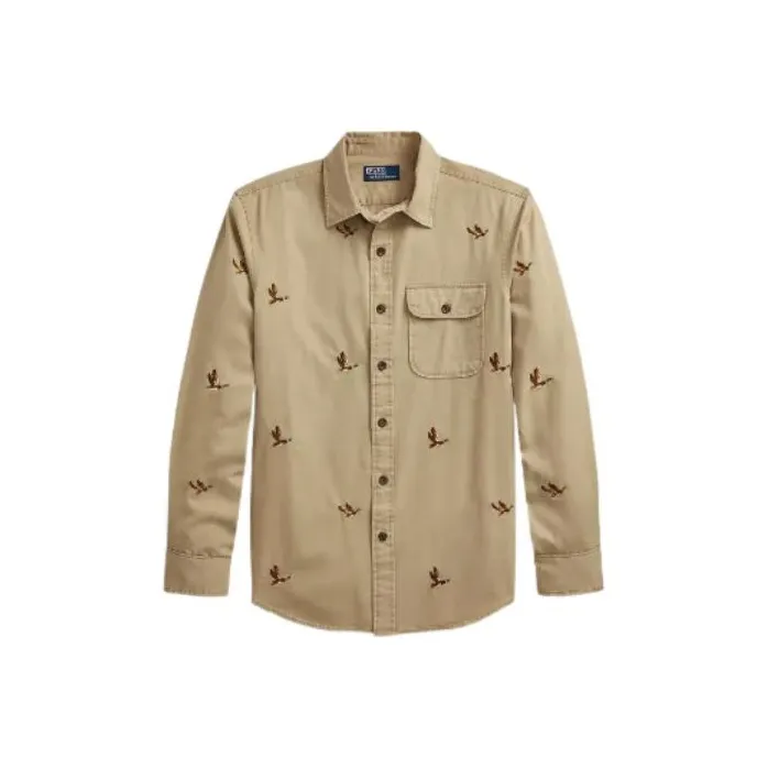 Polo Ralph Lauren Shirt Men's Khaki-0