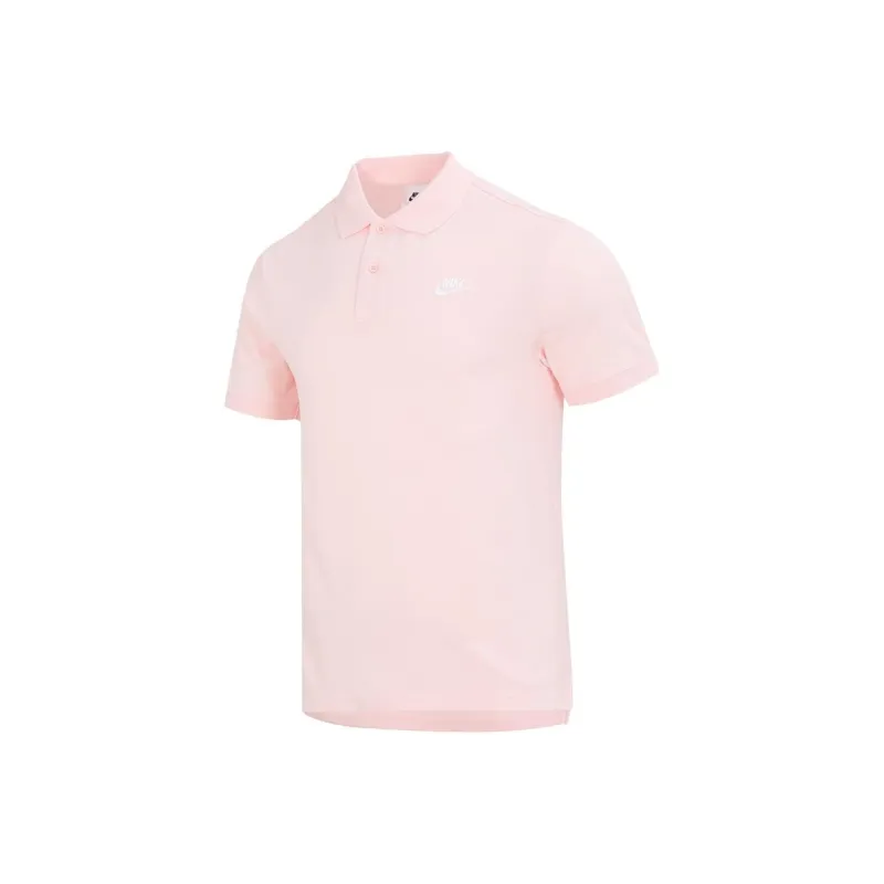 Nike Polo Shirts Men Pink-0