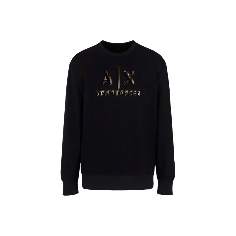 ARMANI EXCHANGE Logo-print Long-sleeve T-shirt-0