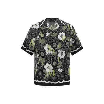 AMIRI Flower Camp Shirt