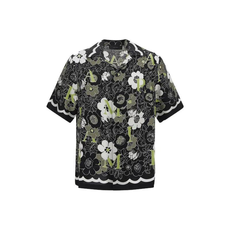 AMIRI Flower Camp Shirt-0