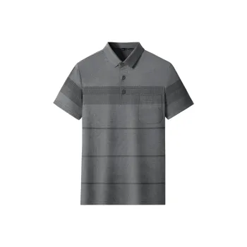 H YXIANG Polo Shirts Men