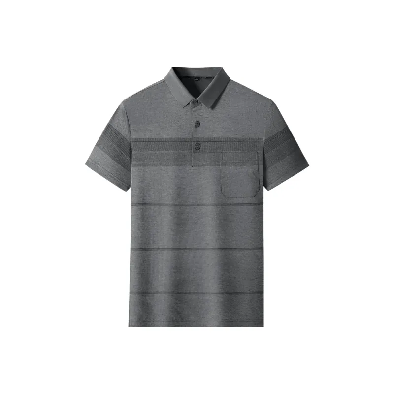 H YXIANG Polo Shirts Men-2