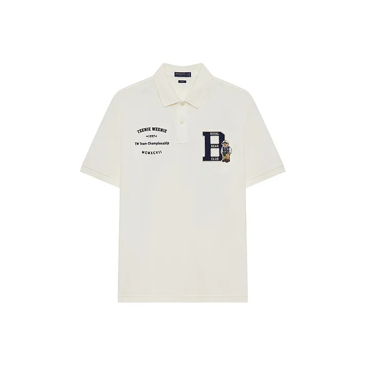 Teenie Weenie Men Evergreen Series Polo Shirt Unisex-2