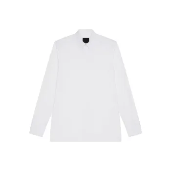 Givenchy 4G Embroidered Poplin Shirt