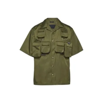 PRADA Shirts Men Green