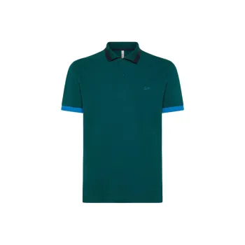 SUN68 Polo Shirts Men Green