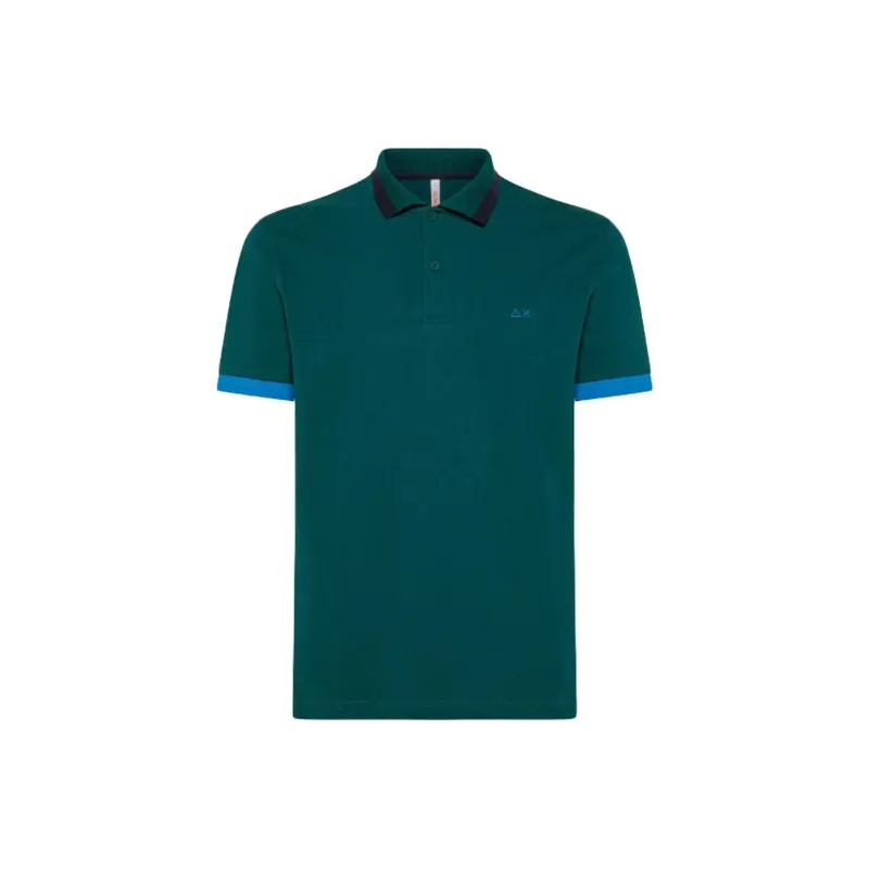 SUN68 Polo Shirts Men Green-0