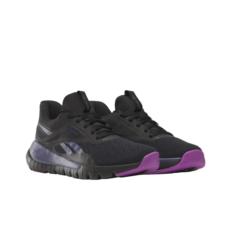 Reebok Wear Resistant Slip Resistant Low Top Training Shoes Women's Black-1