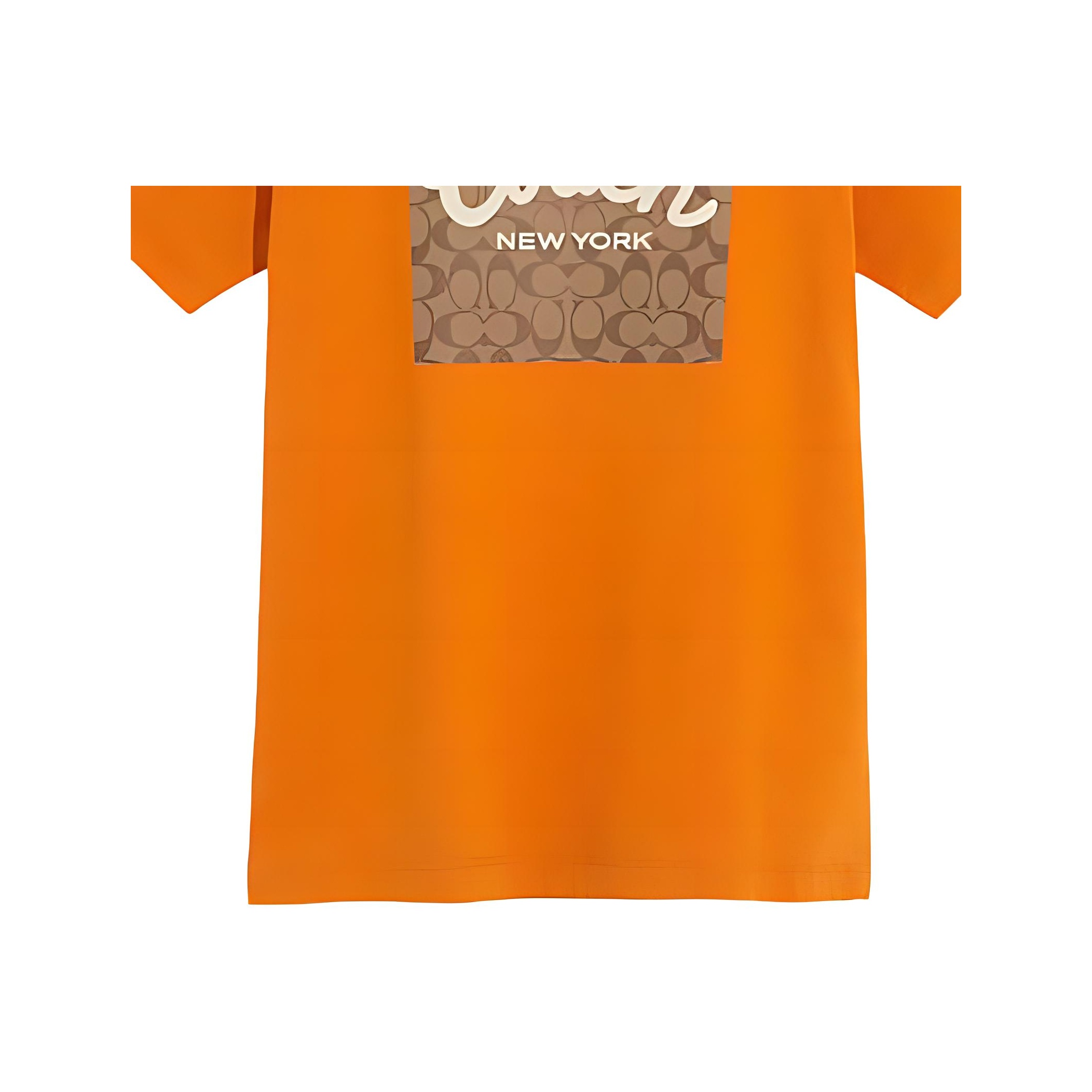 COACH T-Shirts Men Orange - POIZON