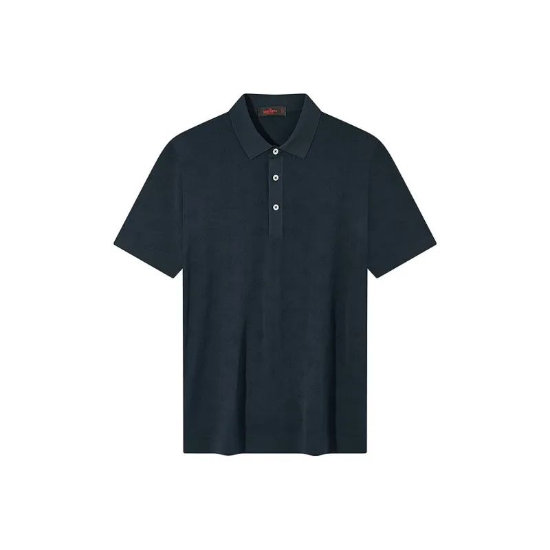 SEVEN Polo Shirt Men's Navy Blue-0