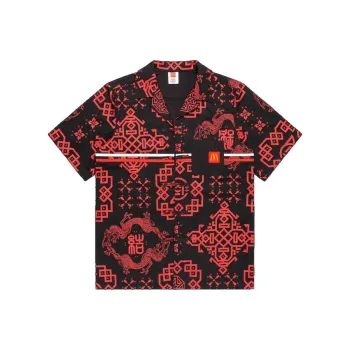 CLOT X McDonald's Shirts Men Black