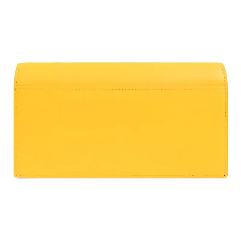 MCM Calfskin Shoulder Bag, Crossbody Bag, Wallet Tubas Women's Yellow-2