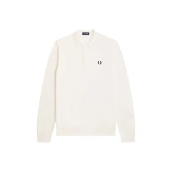 FRED PERRY Polo Shirt Men's Ivory