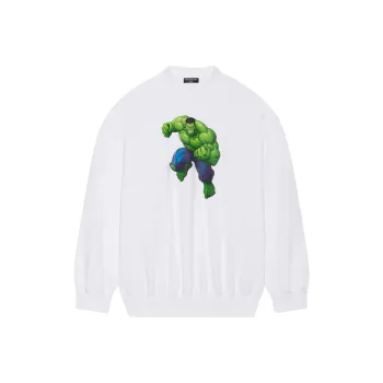 Balenciaga Mens Hulk 2021 Marvel Crewneck