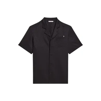 Helmut Lang Logo Plaque Short Sleeved Shirt