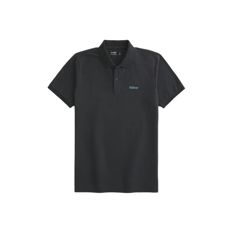 Hollister Polo Shirt Men's Black-0