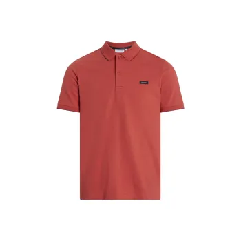 CALVIN KLEIN Polo Shirt Men's Red