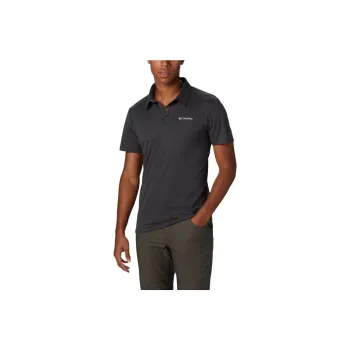 Columbia Polo Shirts Men Dark Gray