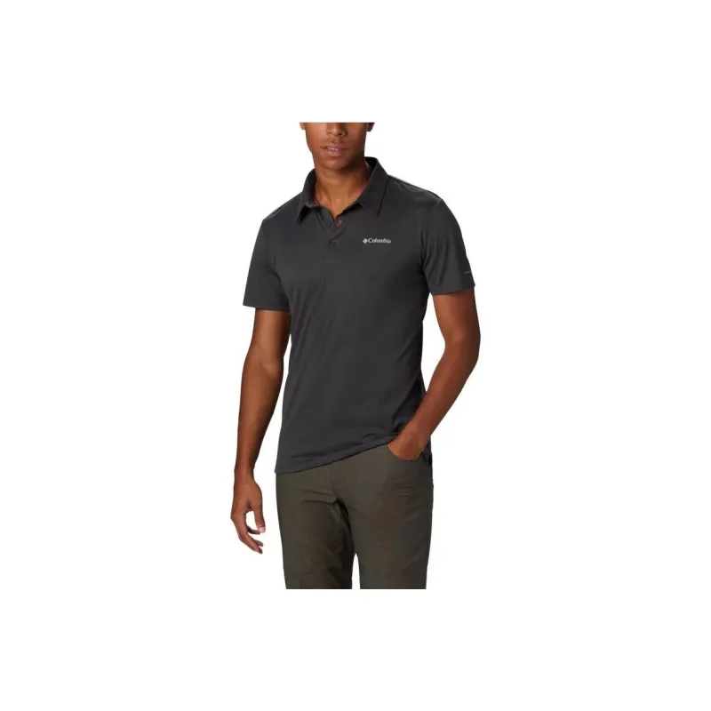 Columbia Polo Shirts Men Dark Gray-0