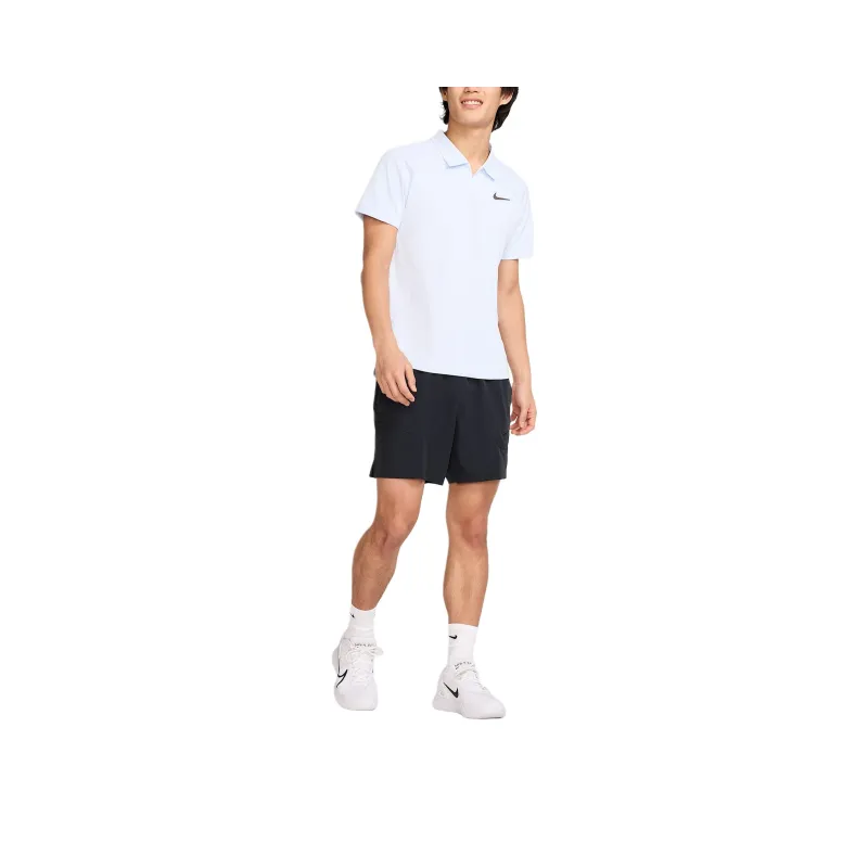 Nike Court Slam ADV Polo Shirt Men's Soccer Gray/Medium Gray-0