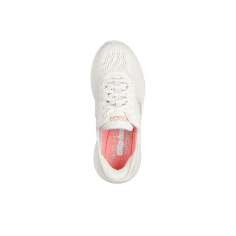 Skechers Max Cushioning Elite 2.0 Low Top Running Shoes Women's White-2