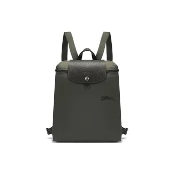 LONGCHAMP Le Pliage Green Canvas Backpack Women's Forest