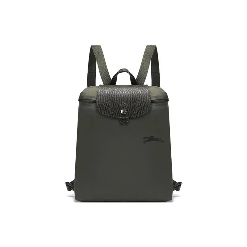 LONGCHAMP Le Pliage Green Canvas Backpack Women's Forest-0