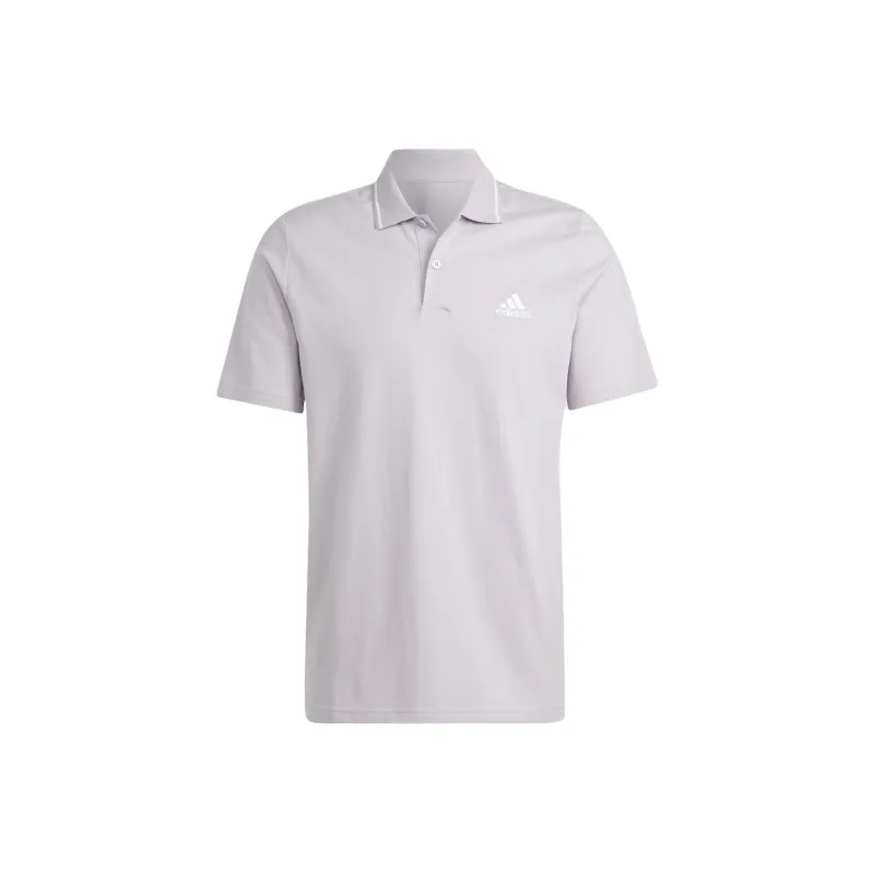 Adidas Essential Polo Shirts Men Silver-0