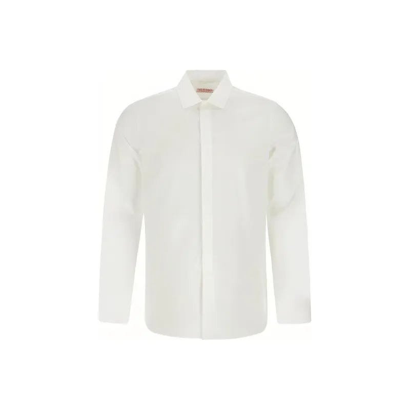 Valentino Long Sleeve Poplin Shirt-0