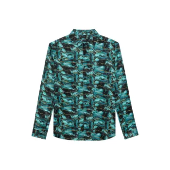 ANDREW MACKENZIE Shirt Men's Blue