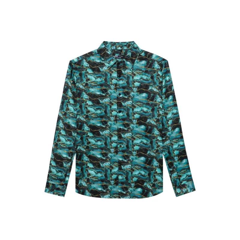ANDREW MACKENZIE Shirt Men's Blue-0