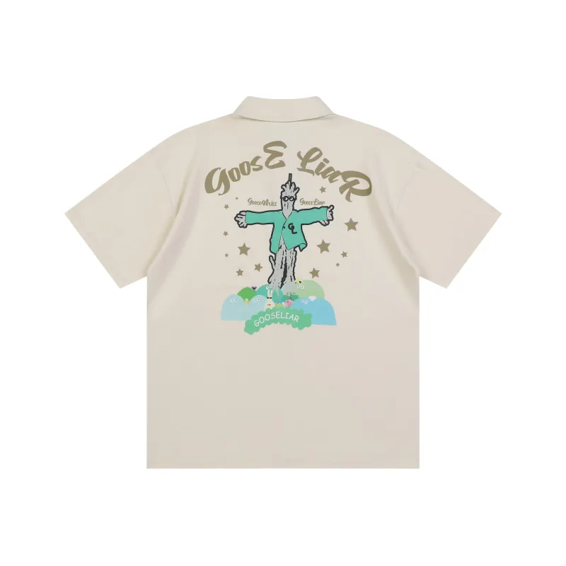 GOOSELIAR Polo Shirts Unisex-13