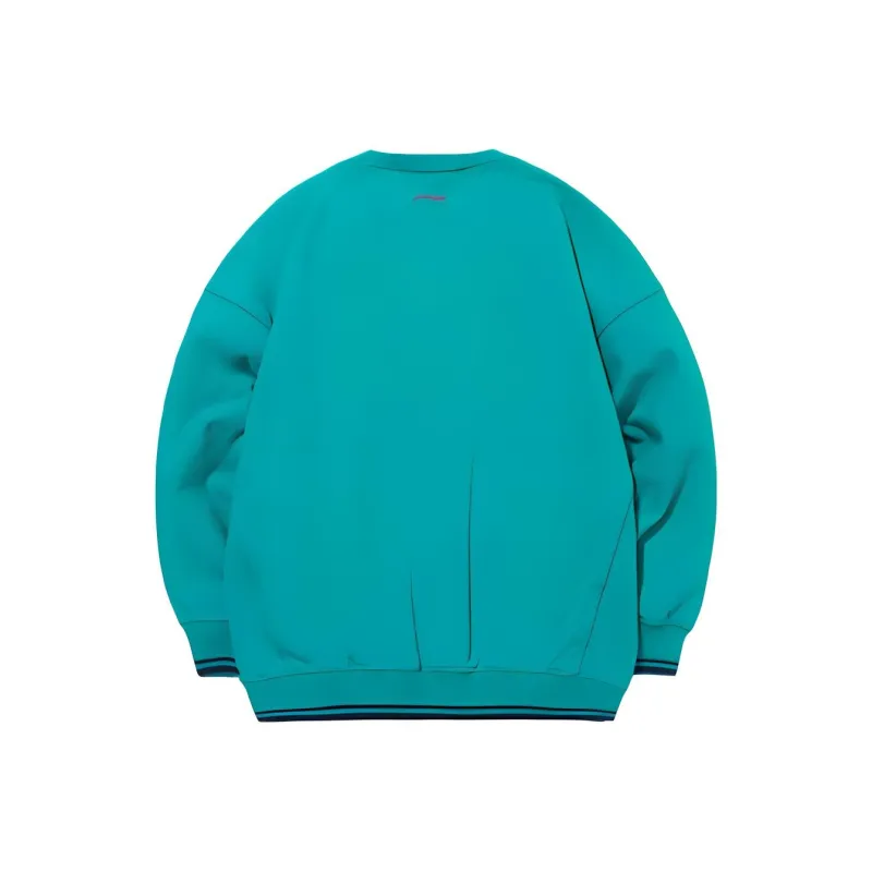 LiNing Sweatshirts Men Millet Green-1