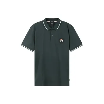 HUGO BOSS Polo Shirts Men Dark Green