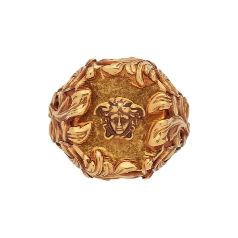 VERSACE Logo plaque Ring-1