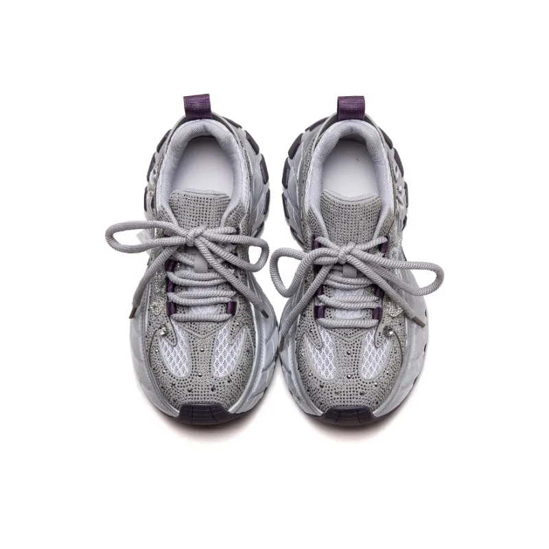 Chibang Lightweight Low Top Chunky Sneakers Women's-8