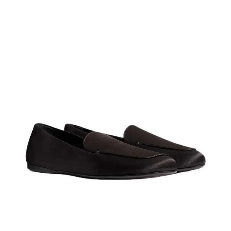KHAITE Monroe Casual Single Shoes Women's Black-2
