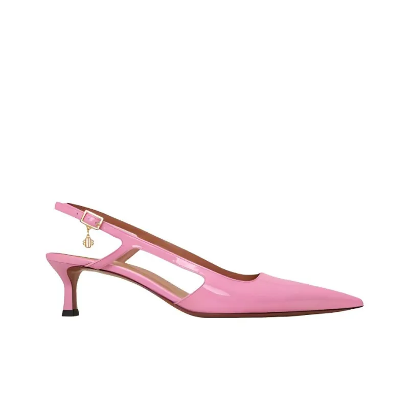 Maje Slim Heel High Heels Women's Pink-1