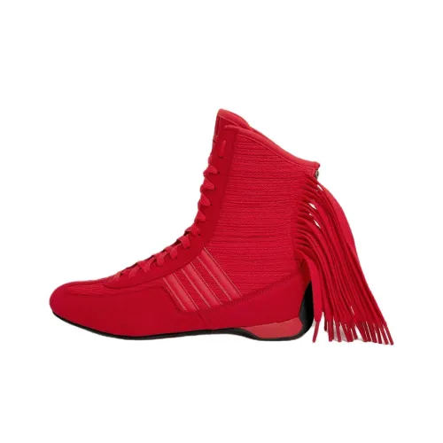 Adidas x Stella McCartney Rasant High Top Casual Shoes Women's Red