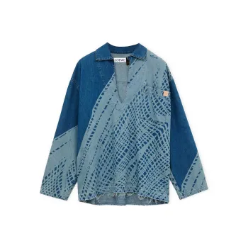LOEWE SS24 Shirt Men's Light Blue