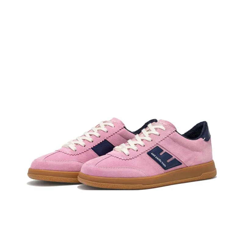 East Pacific Trade SANTOS Low Top Skateboard Shoes Women's Pink Blue-1