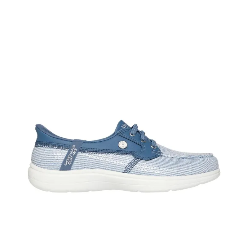 Martha Stewart x Skechers On The GO Fle Low Top Casual Shoes Women's Marine Blue-1