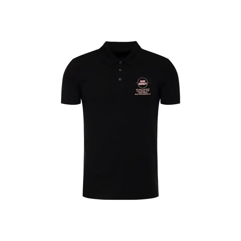 DIESEL Polo Shirts Men Black-0