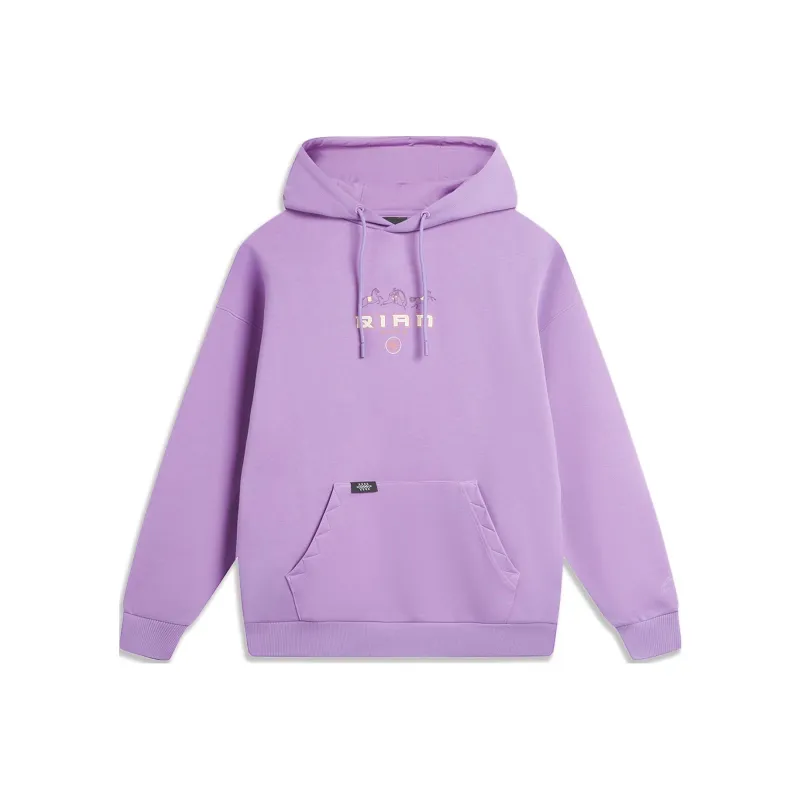 LiNing Sports Life Collection Sweatshirt Unisex Soft Purple-0