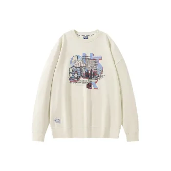 OUTDOOR PRODUCTS Sweatshirt Men's Mist White