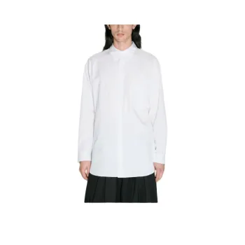 Yohji Yamamoto Broad A Ashymme Notched Shirt