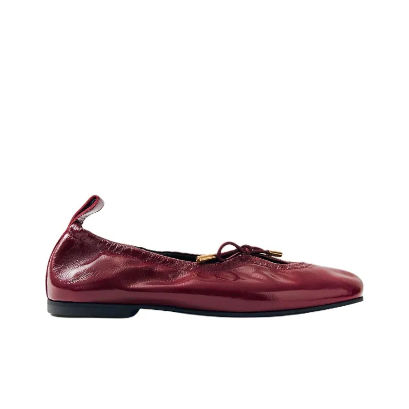 ALOHAS Rosalind Oni Casual Single Shoes Women's Red-1