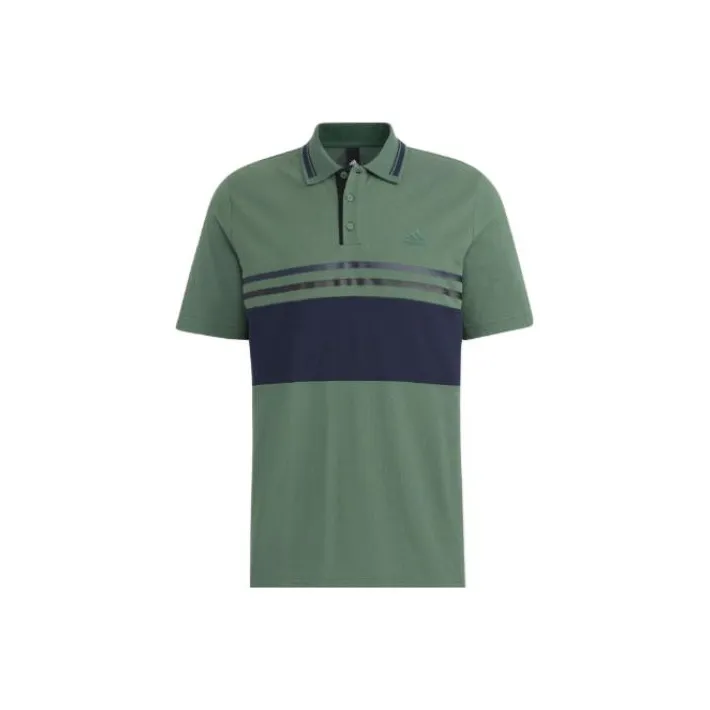Adidas Polo Shirts Men Oxidized Green-0